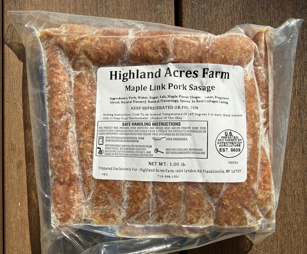 Local Farm Breakfast Meats - Sausage, Bacon, Canadian Bacon