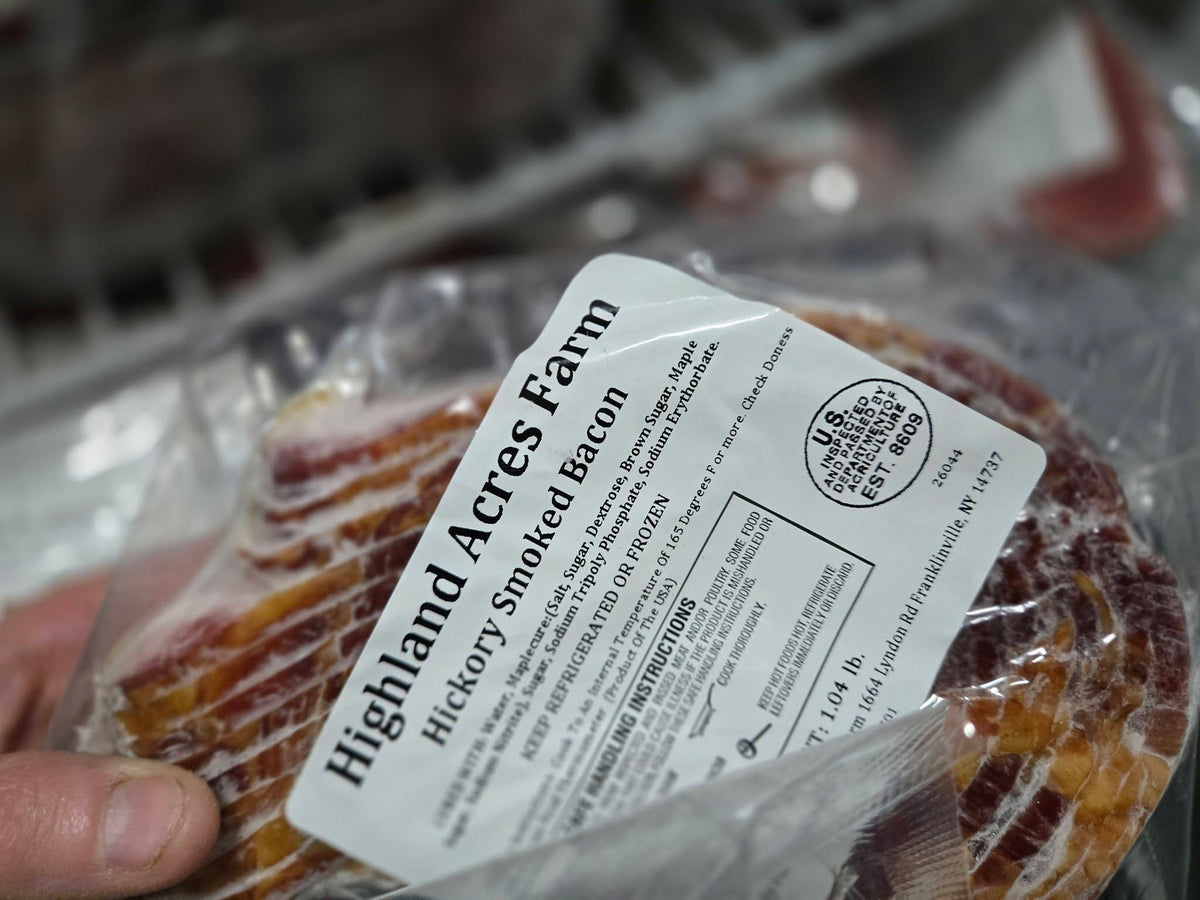 Local Farm Breakfast Meats - Sausage, Bacon, Canadian Bacon