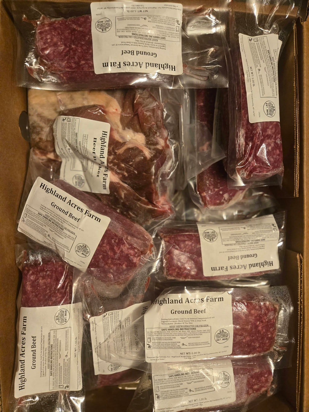Highland Acres Farm Grass Fed Ground Beef