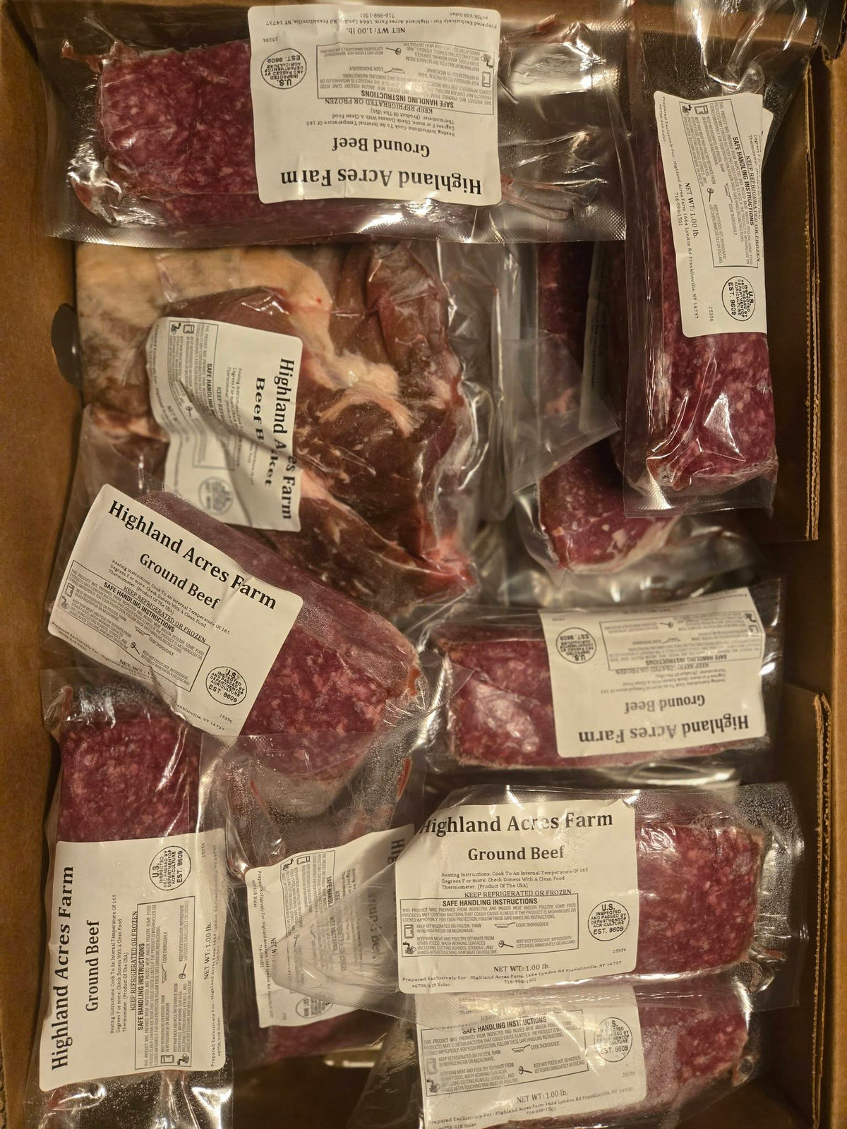 Highland Acres Farm Grass Fed Ground Beef