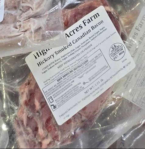 Local Farm Breakfast Meats - Sausage, Bacon, Canadian Bacon