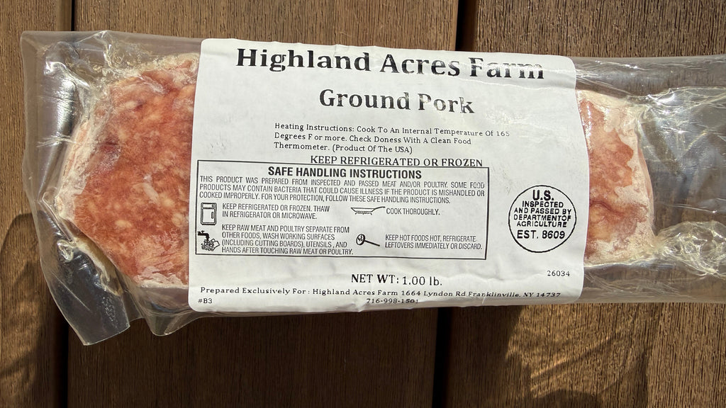 Local Farm Ground Pork