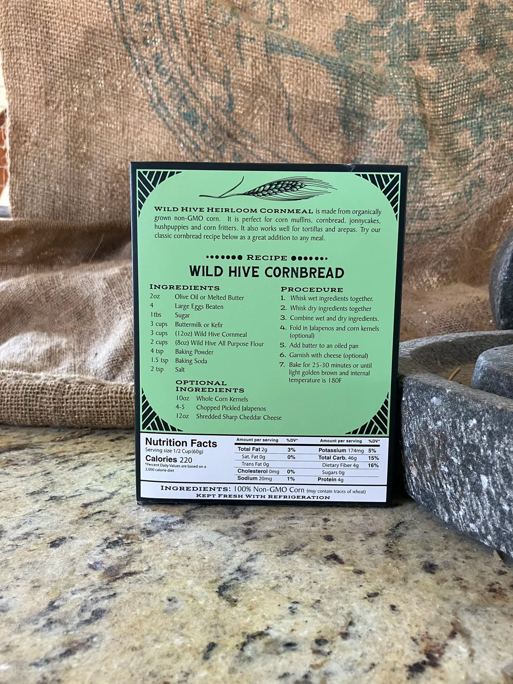 Otto File Heirloom Cornmeal