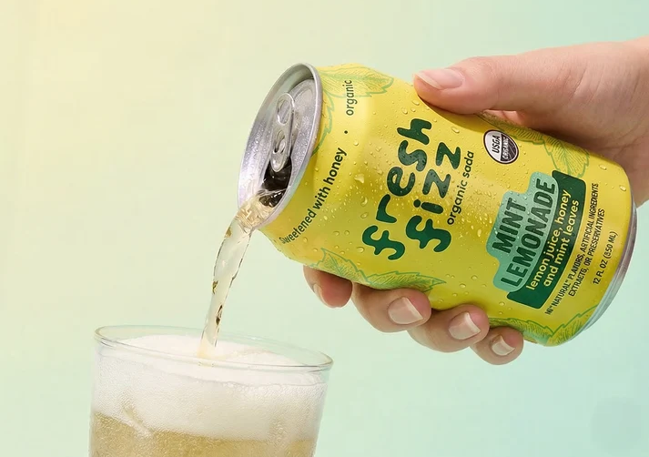 Fresh Fizz Organic Soda - multi pack