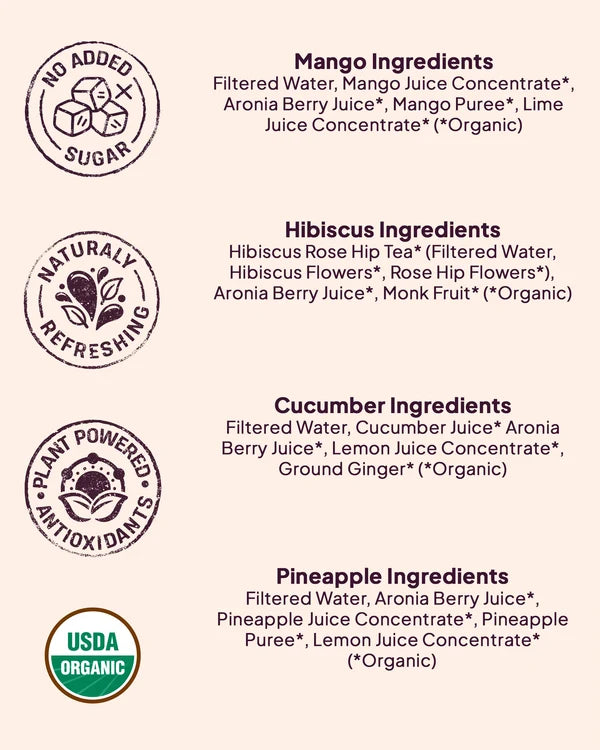 Farmwell Organic Antioxidant Juices - multi pack